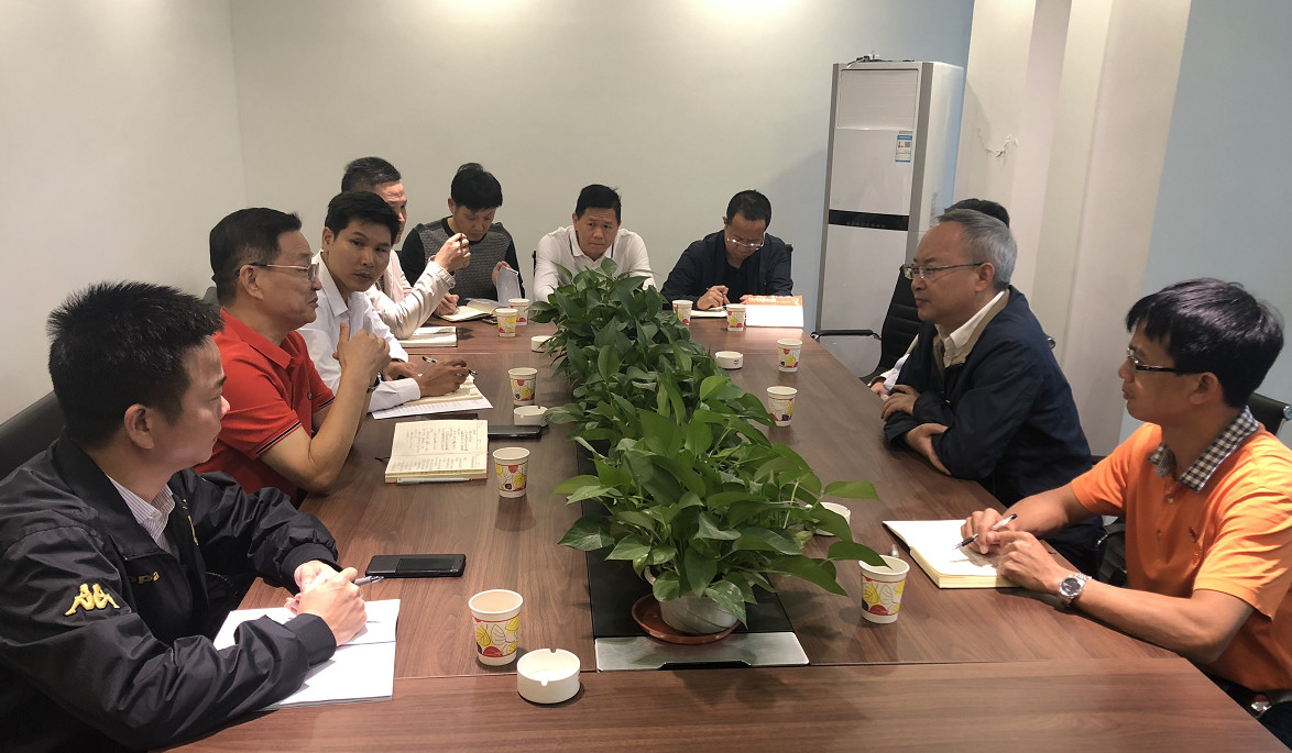 【物流園動態(tài)】河源市副市長賴小衛(wèi)一行考察綠然燈塔農(nóng)產(chǎn)品物流園!
