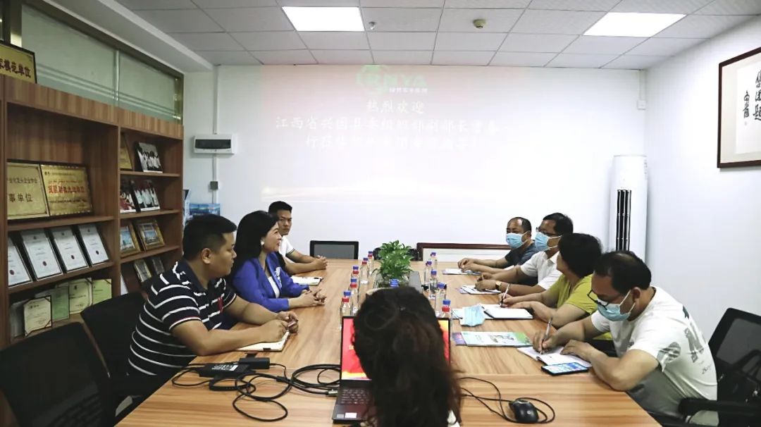 【綠博會動態(tài)】江西省興國縣委組織部副部長曾春一行蒞臨綠然農業(yè)集團考察指導